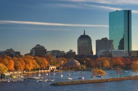 One of my favorite views of Boston.  Bonus view of 100 Beacon Street.